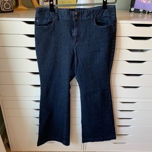 Loft flare jeans
